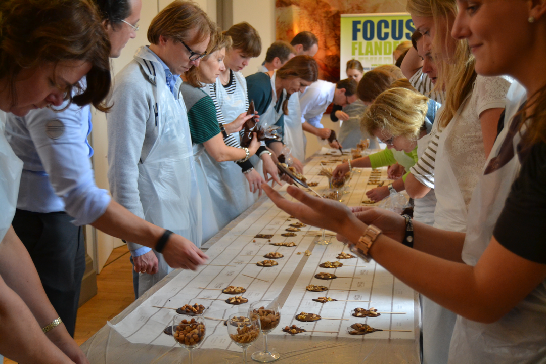 Atelier du chocolat belge à Gand